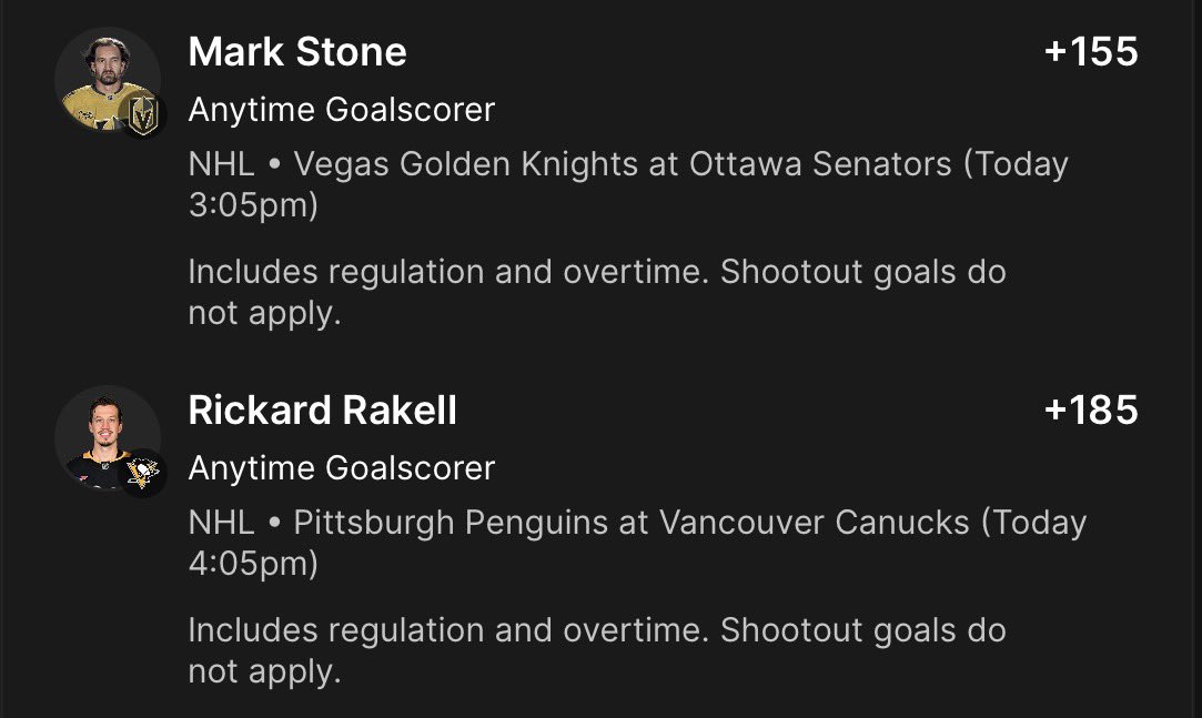 NHL GOAL SCORER +626

#NHLPicks #GamblingX #GamblingCommunity #FreePicks