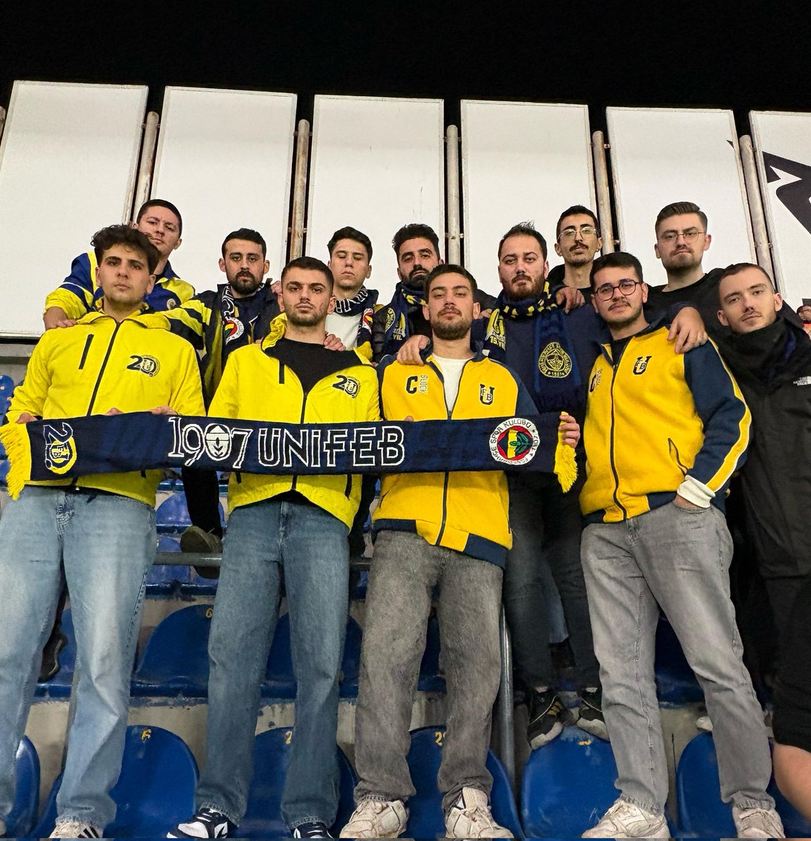 1907 ÜNİFEB Pamukkale Üniversitesi örgütlenmesi olarak Fenerbahçe  - Göztepe karşılaşmasında takımımızı yalnız bırakmadık.