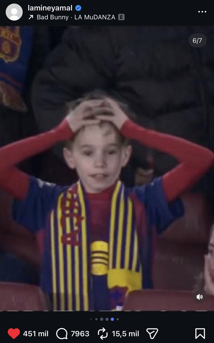 aleeexFCB's tweet photo. Lo que ha subido LAMINE YAMAL 😭😂

Cuando lo vea el niño de la foto será el mejor día de su vida https://t.co/2JmxpJQKwU