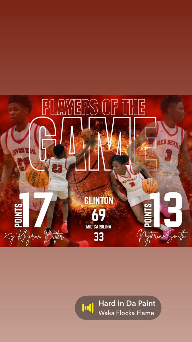 Clinton High School Basketball tweet media