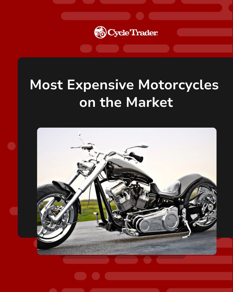 CycleTrader's tweet photo. Most bikes sit in the $10K–$20K range… but a rare few hit six figures. 🏍️💸

Would you ride one or keep it in the garage?👉 https://t.co/craePDWYEl

#CycleTrader #BikeCollectors #DreamBikes https://t.co/QlvhRhgVUm