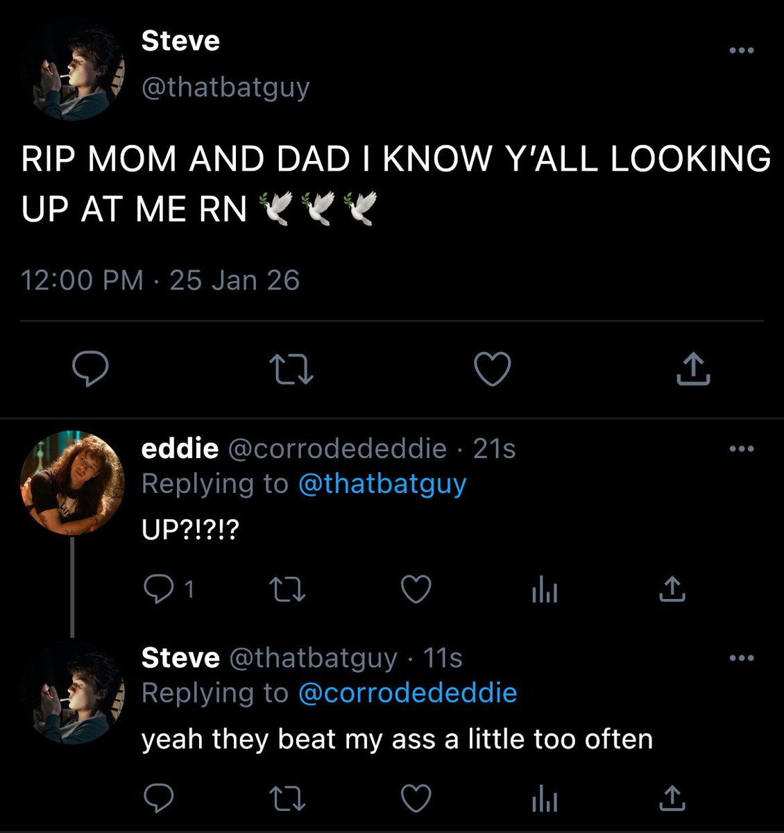 I’m about to become unbearable with the amount of fake tweets I’m about to make #steddie