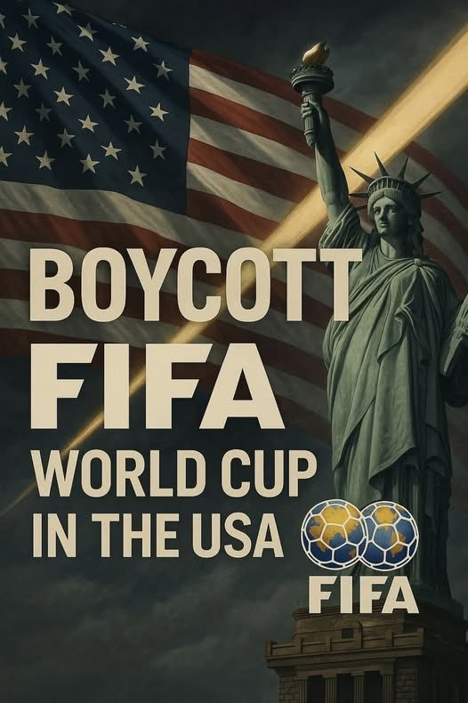 The United States under Trump is not fit to host a Soccer World Cup! They cannot even protect their own citizens. How then can they protect millions of fans?
#BoycottFifaWorldCup
