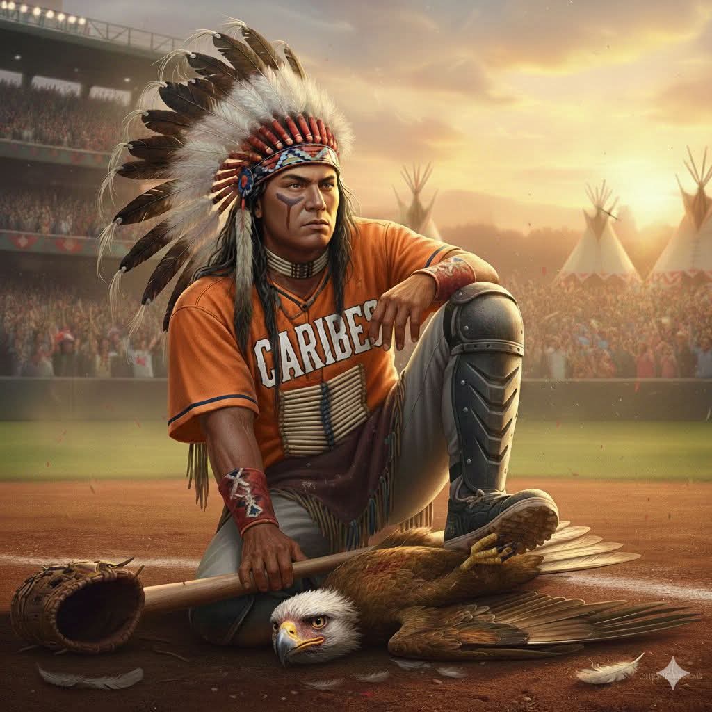 Mientras tanto hoy Caribes solo está esperando a su rival para vencerlo en la final 🔥🔥🏹😎 #LVBP