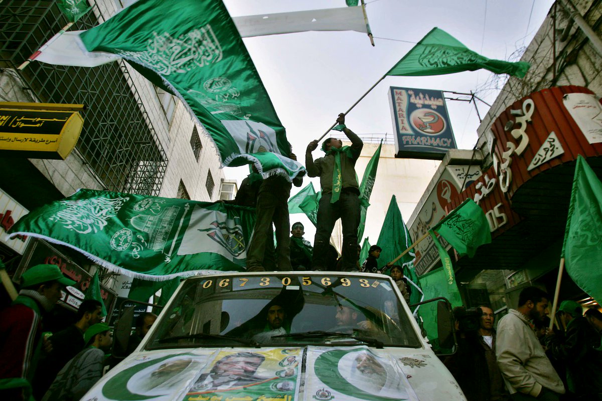 Shepherds4Good's tweet photo. On this day, January 25, 2006, Palestinians voted in elections that the international community demanded. Hamas won. That same community championing "rules-based order" punishes them for it. A lesson in what democracy means when the wrong party wins. A thread 🧵 https://t.co/cBCIiDysZF