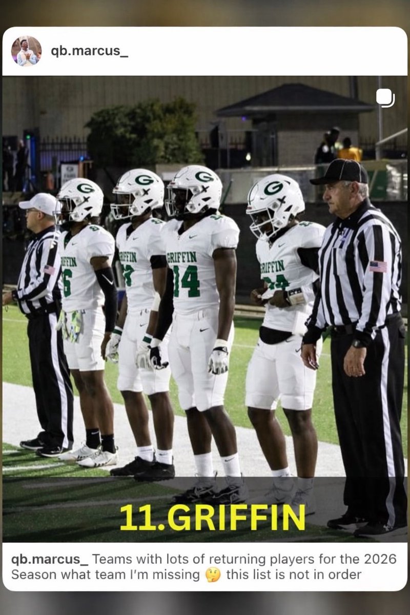 GriffinHighFB's tweet photo. 🤫🤐……Oh the uniforms, somebody mentioned ❄️ #RTG🐻 https://t.co/WfIGxcBBkv