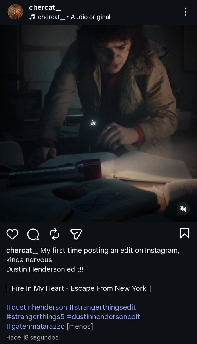 chereshire's tweet image. First insta edit #nervous