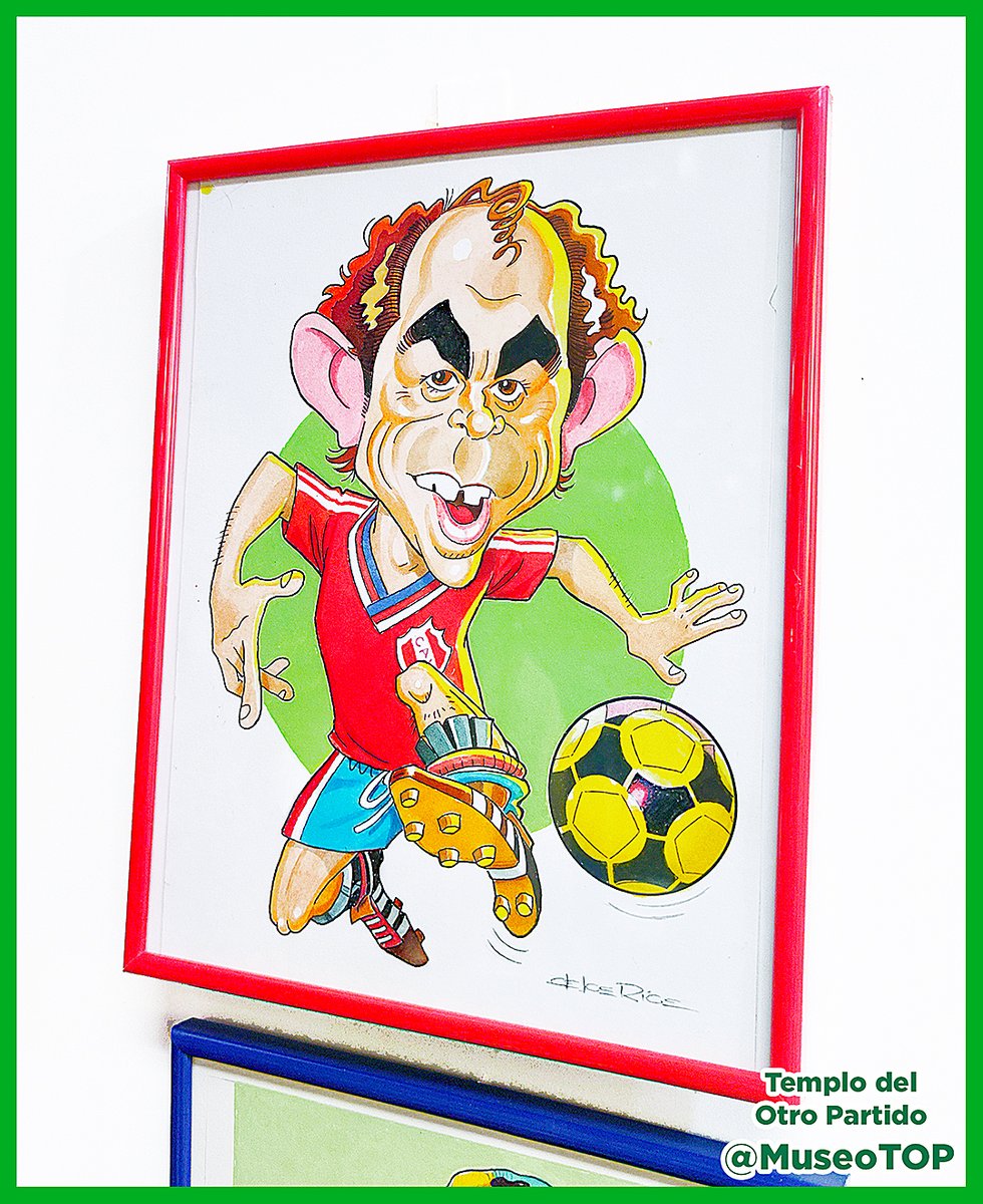 MuseoTOP's tweet image. 25-01-2026. 72º cumple de Ricardo Bochini: La caricatura del "Bocha" por Jorge de los Ríos (2024) brilla en el TOP, el Museo de Marketing Deportivo de Claudio Destéfano. Instagram 👉 @museoTOP. Contenido: @mlopezarce #Bochini #Independiente #MarketingDeportivo #MuseoTOP