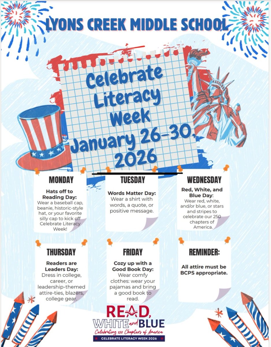 Lyons Creek Middle School tweet media