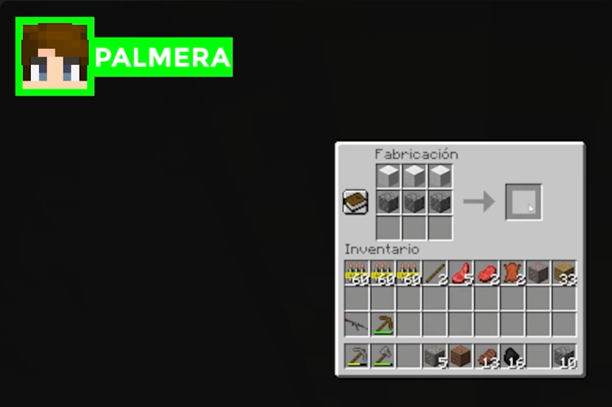 what is bro trying to craft... 💀🥀