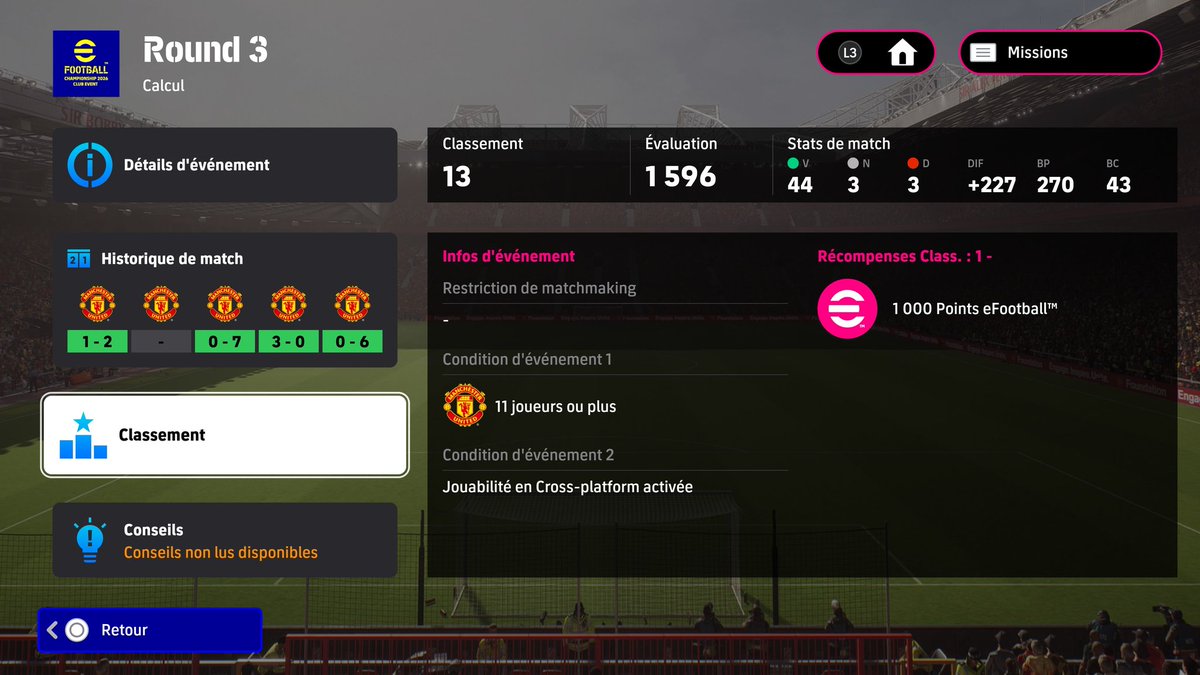 Round 3 check ✅️
Let's go round 4
#eFootball2026 #efootball