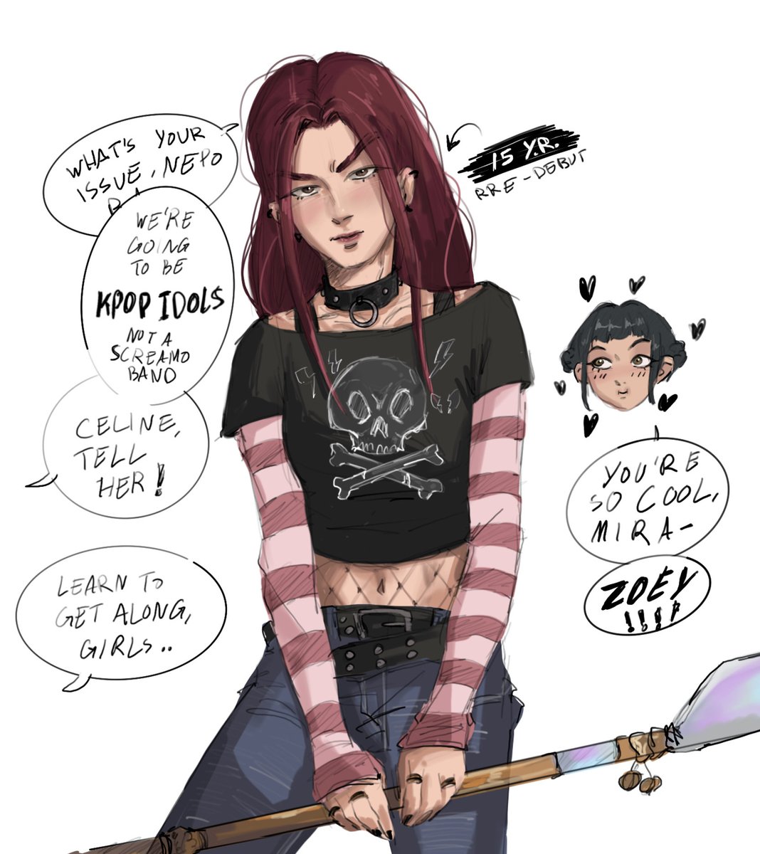 #KPOPDEMONHUNTERS #mira