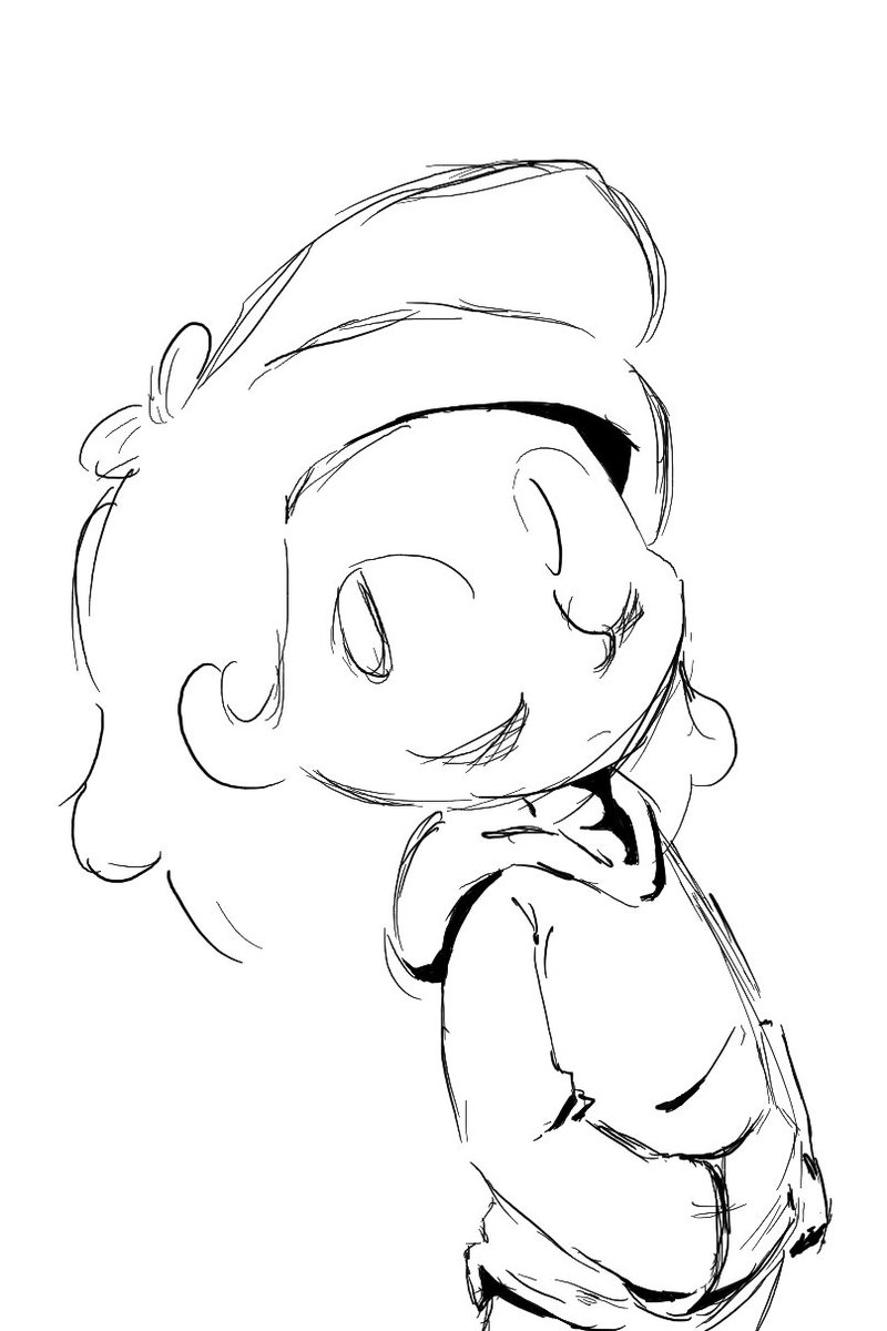 Phone doodle cuz i left my sketchbook at home...
