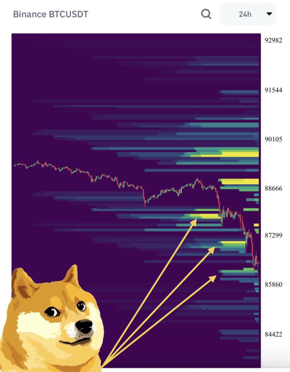 Dogecoin heat map (88) foto