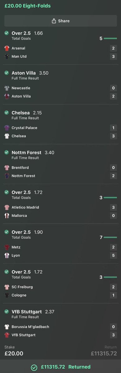 BoomsCentral's tweet image. have you seen a better acca this weekend? 😎