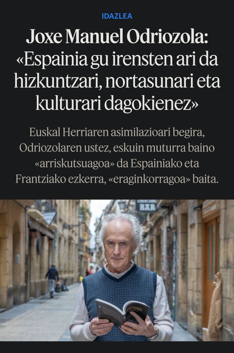 <a href="/ion_ansa/">Ion Ansa Mendizabal</a> Pena gutxi zer diren jakinda, garbi ikus dezagun ezker espainola beti berdina dela, beti Euskal Herriaren kontrakoa.