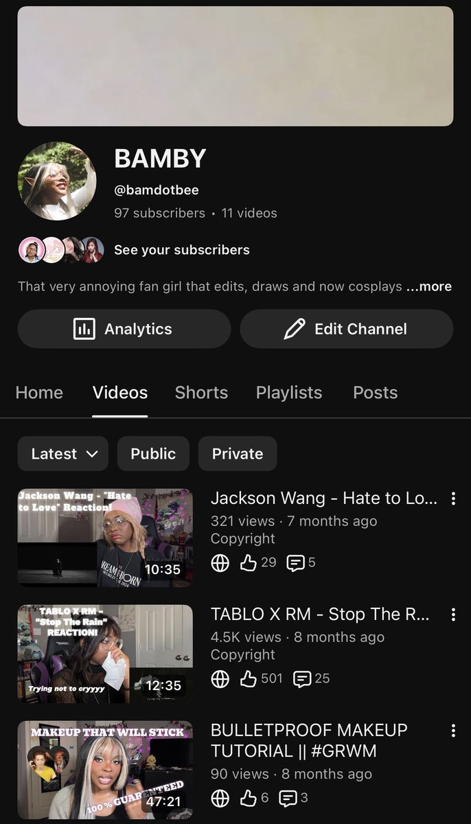 oddotbee's tweet image. Well I was planning on being more creative and sharing my art journey on other platforms. So make sure u come follow me on there as well 💕