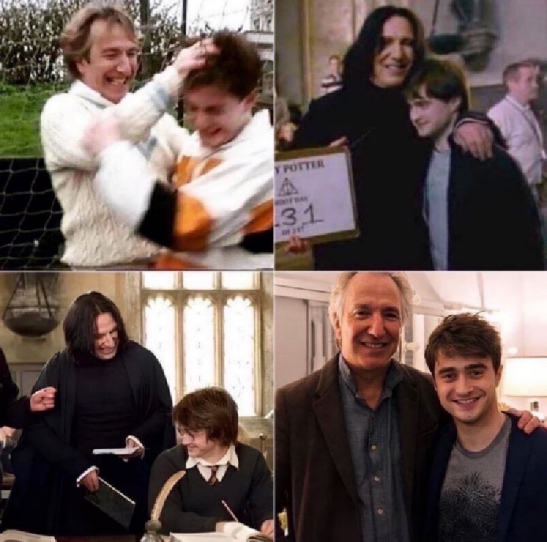 TheDailyHPotter's tweet image. Are they friends? Always 🖤