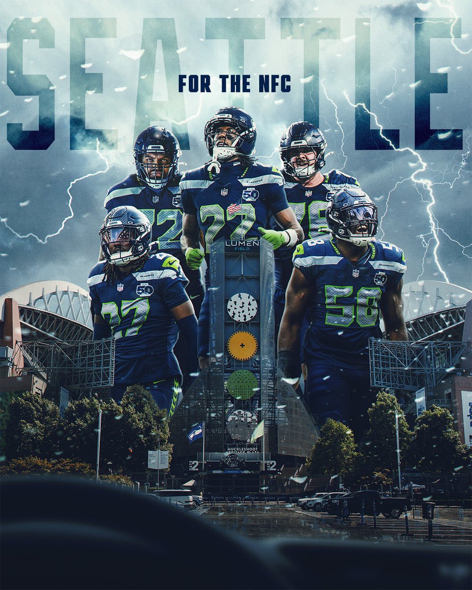 Seahawks's tweet image. Under these arches. @LumenField