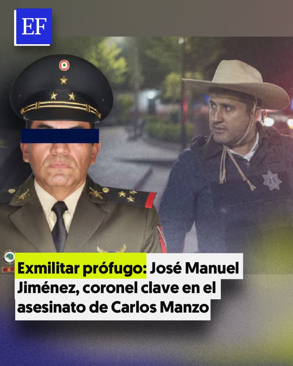 🚨 La detención del coronel en retiro José Manuel Jiménez Aranda es clave para esclarecer el asesinato de Carlos Manzo, Una de las hipótesis indica que su papel fue tan relevante como el de Samuel ‘N’, quien informaba a integrantes del CJNG sobre las actividades de edil