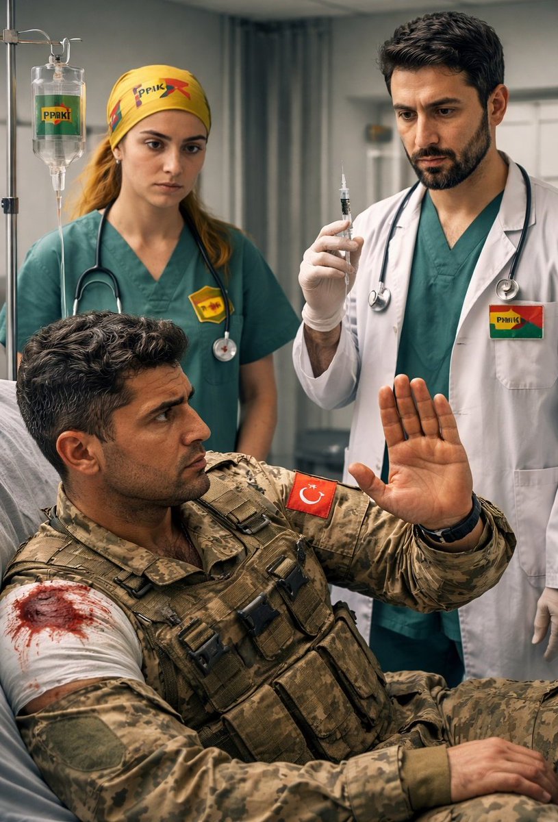 Mehmetçiğin canı, bu vatanın en kutsal emanetidir! Türk askerini, terör sevici sözde hekimlere veya militan ruhlu personele emanet etmek gaflettir, hıyanettir. Devletin ekmeğini yiyip, dağdaki hainlere selam duranların askerin yanında işi olamaz. Kimse Türk askerinin sadakatini