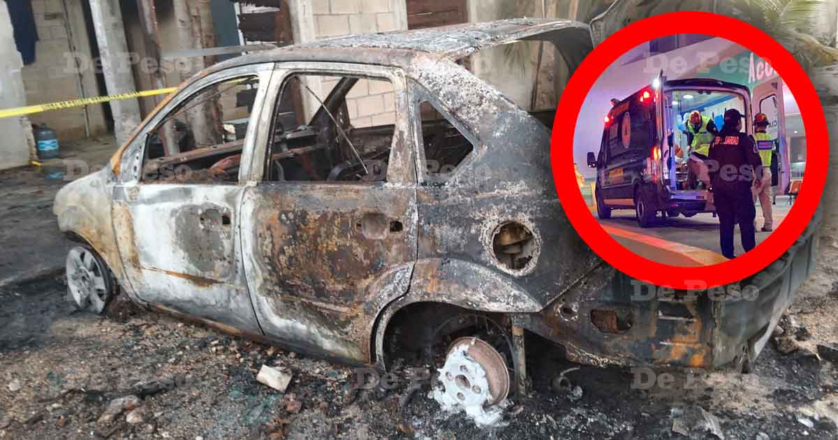 🚨 Atacan a balazos a conductor, incendian su auto y fallece horas después en Playa del Carmen. depeso.com/riviera-maya/a…