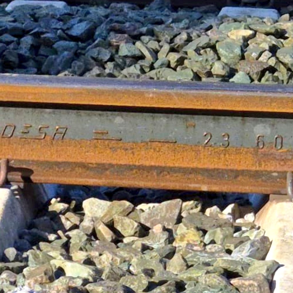 GarethDennis's tweet image. Deleted previous extra bit as I've spotted something that I need to verify.

The new rail has been confirmed as R350HT as seen in the image.

However, the old rail appears to be R260. If this is the case, then a specialist weld is required and that doesn't appear to be the case.