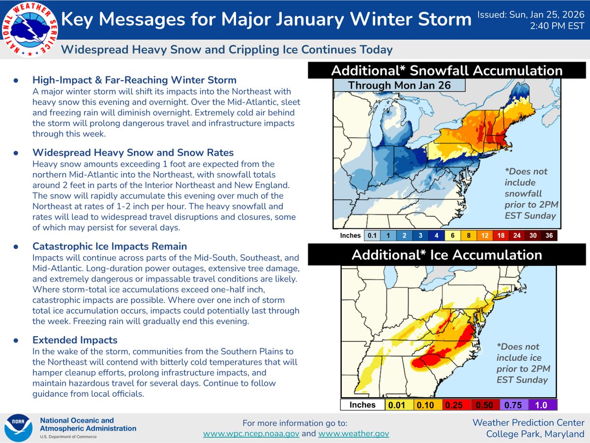 NWS Weather Prediction Center tweet media
