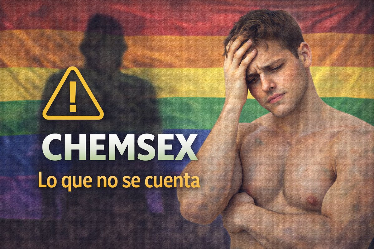 ¿Qué es el chemsex? ¡Nuevo video en Youtube!
👉 youtu.be/a1W5f_Yb24M