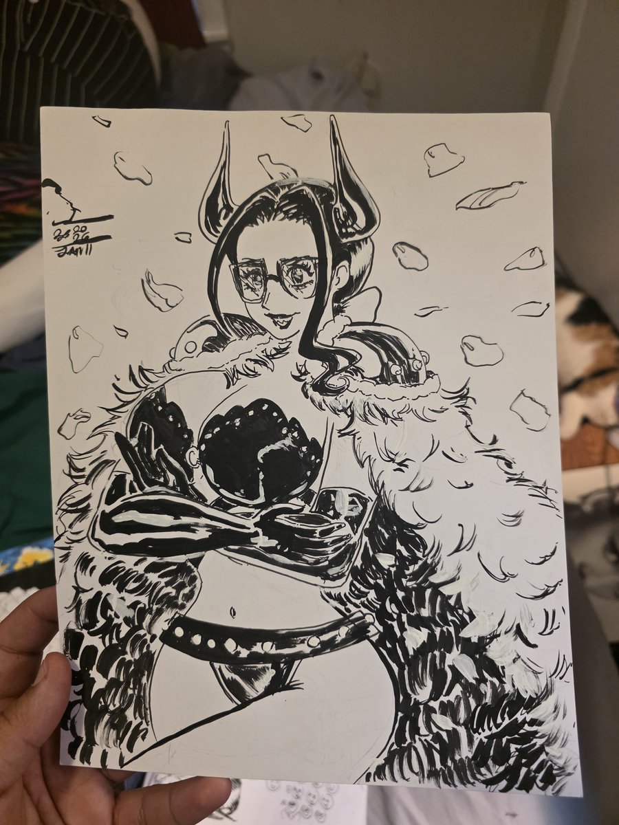 Nico Robin in onigashima was a low-key favorite onepiece out fit in Wano