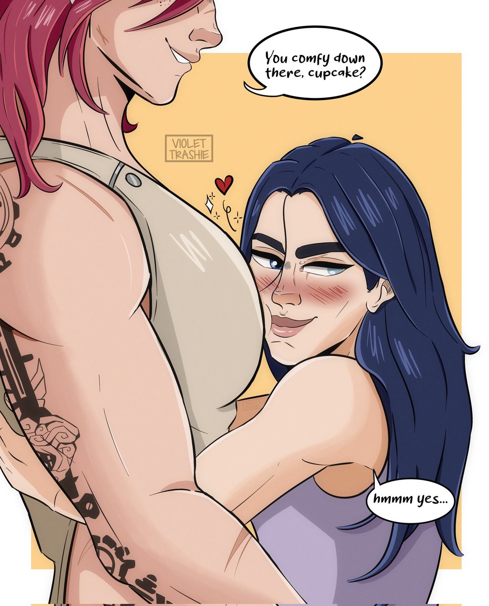 Violetrashie's tweet image. nice rest 😏 #caitvi