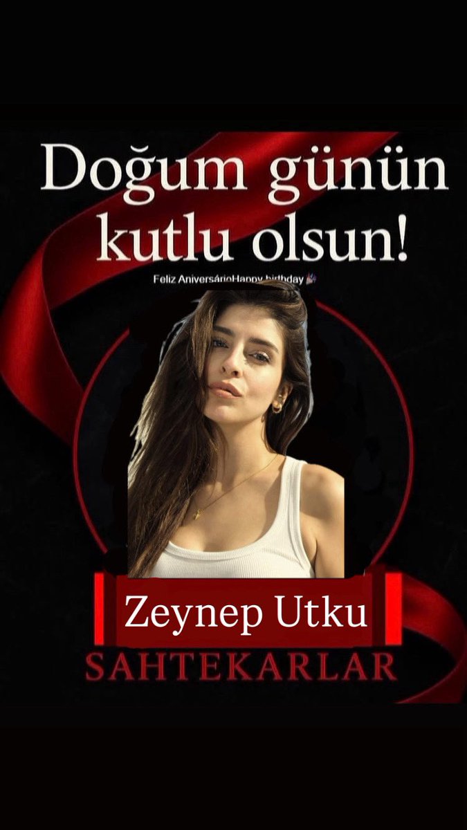 🎉✨ Hoje é dia de celebrar!
Parabéns para Zeynep Utku, que dá vida à Dilek em Sahtekarlar 💐🖤

Que esse novo ano venha com muita saúde, felicidade e ainda mais sucesso ✨🎭

🧭 Curadoria: Portal Sahtekarlar Brasil (@sahtekarlarbrasil)

#Sahtekarlar #Sahtekârlar #sahtekarlartv