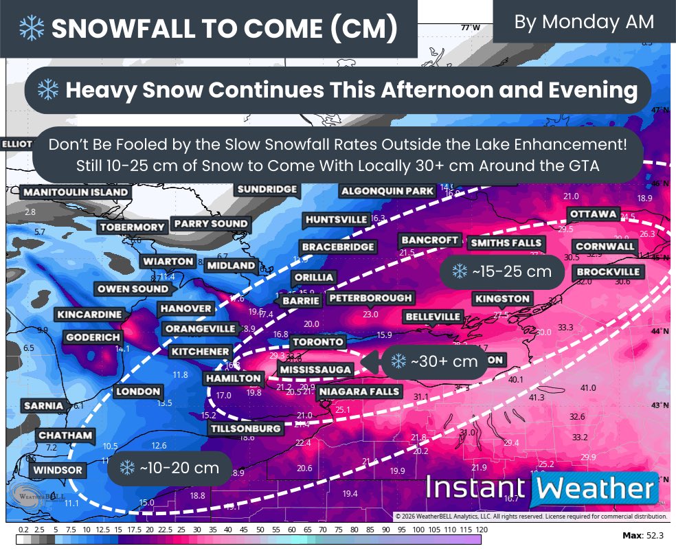 Instant Weather Ontario ❄️ tweet media