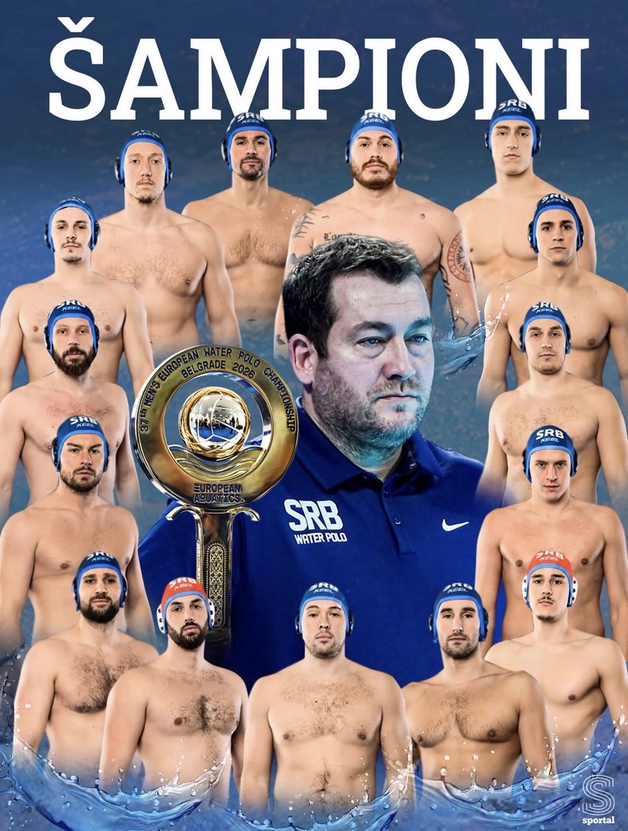 Srbija - ZEMLJA VATERPOLA! Bravo, Delfinii! 🏆