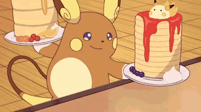 CritterDay's tweet photo. Today's Cute Critter of the Day is Raichu from Pokemon!! https://t.co/lGIi1dk9Jn