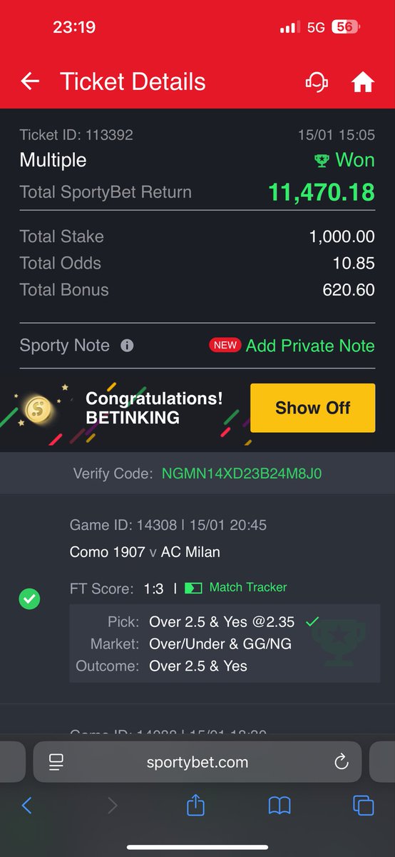 Betinkingcom's tweet image. BETINKING.COM👑
✅✅✅✅✅