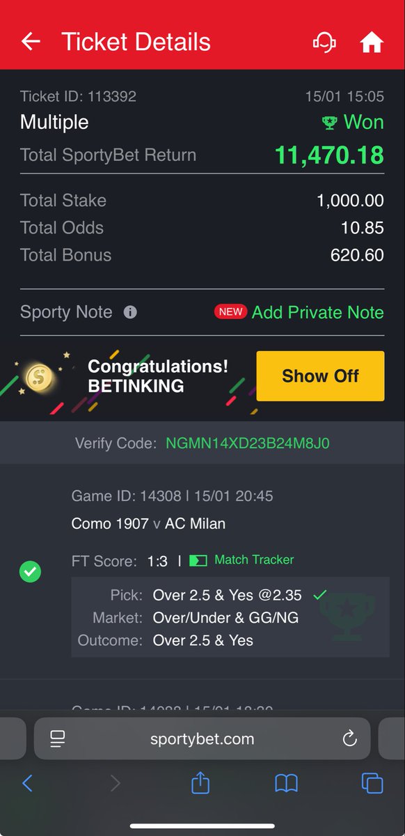 Betinkingcom's tweet image. BETINKING.COM👑
✅✅✅✅✅