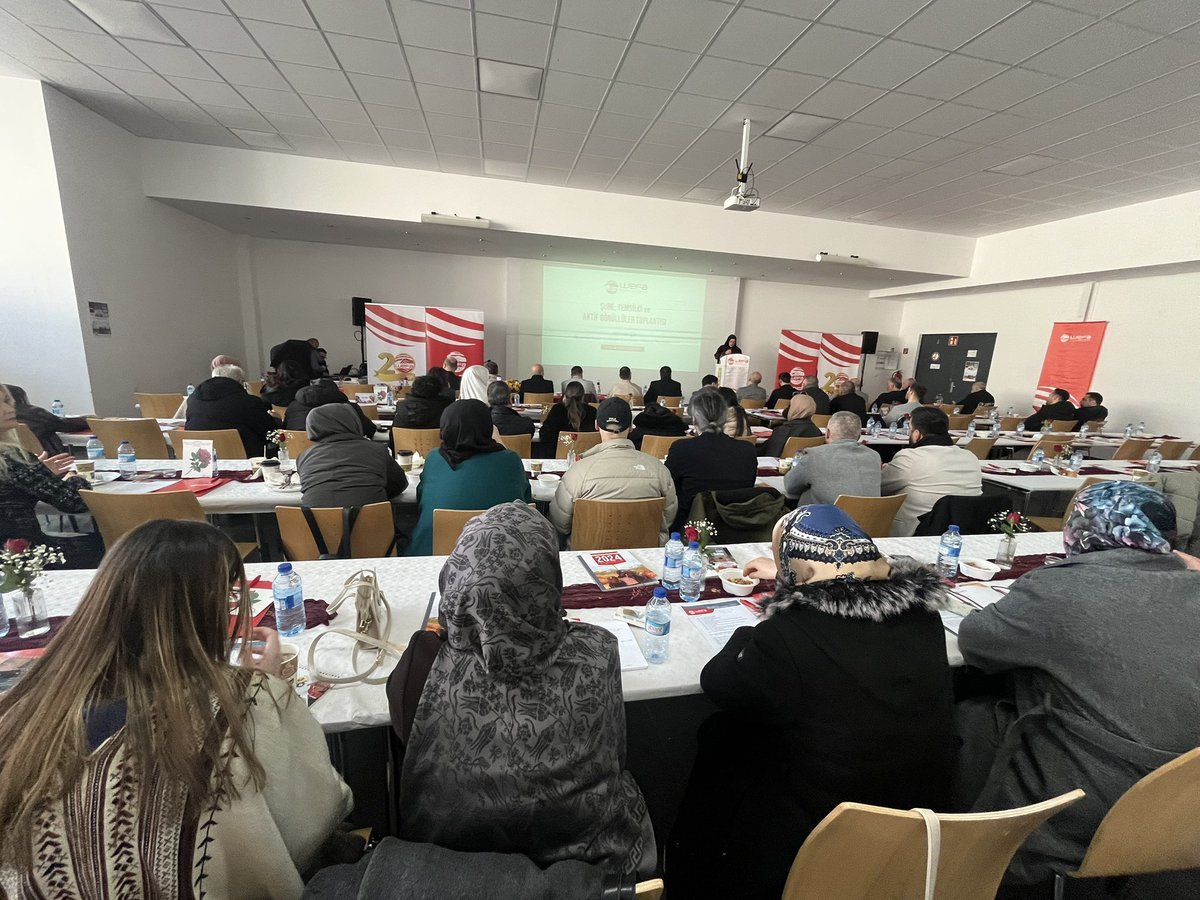 20.yılında Wefa Derneğimizin Şube,Temsilci ve Gönüllü buluşmamız.Frankfurt/Almanya