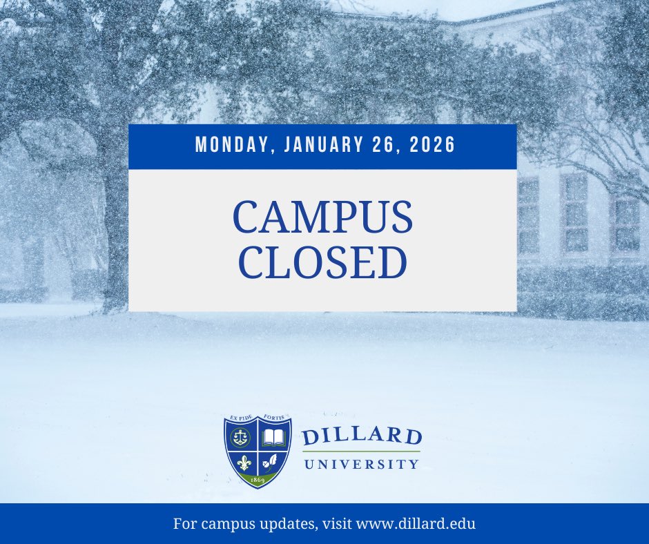 Dillard University tweet media