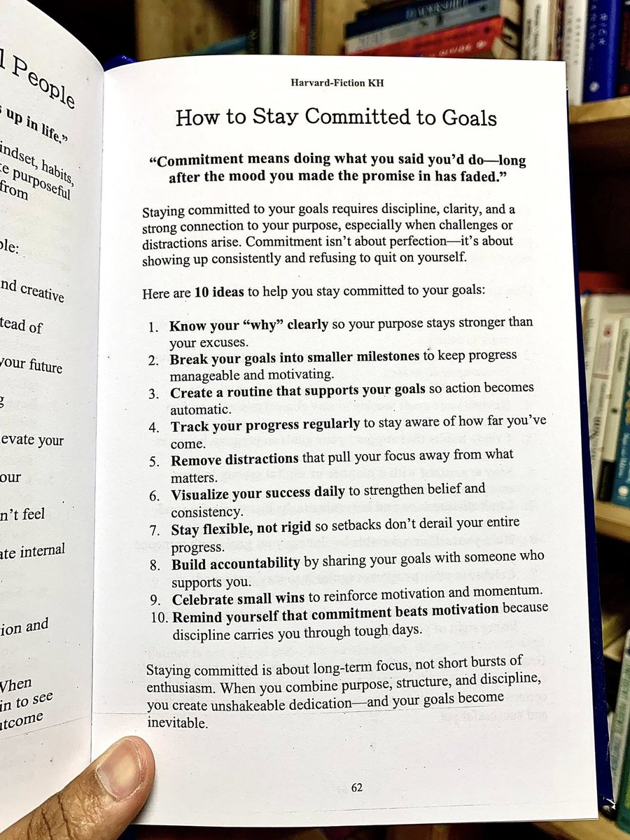 How to Stay COmmited to Goals