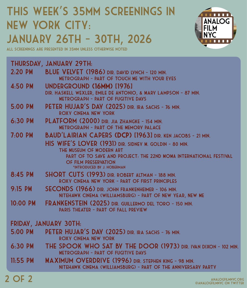 Analog Film NYC tweet media