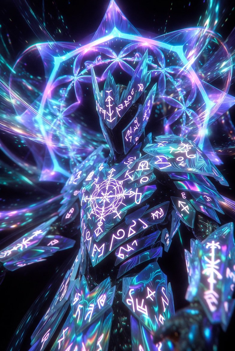 StarlightSutra's tweet image. Trying something new 
#crystals #cyberpunk #fantasyart