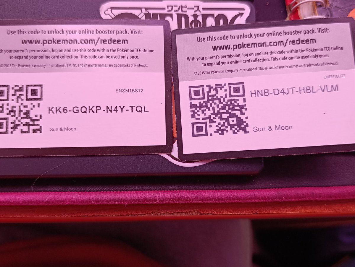 Jafar8a's tweet photo. Aún funcionarán ?? Si sí, ahí me cuentan. #Codigos #PokemonTCG  #online #Sun&amp;moon #Pokemon #Tcgo #Mexico https://t.co/5iYO08NLGU