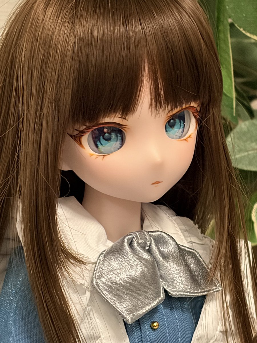 昨日はドールメイクをしました。
DDのヘッド3作目です。 