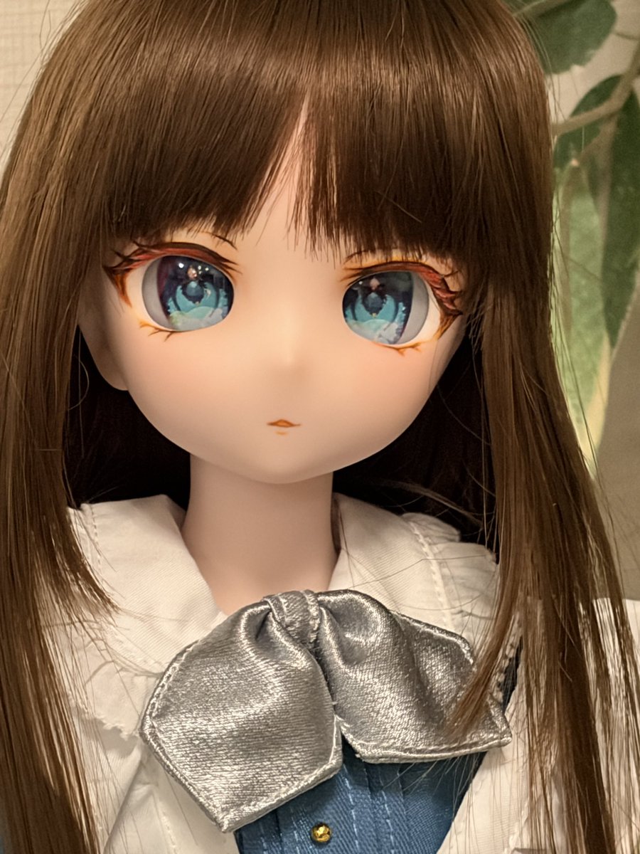 昨日はドールメイクをしました。
DDのヘッド3作目です。 
