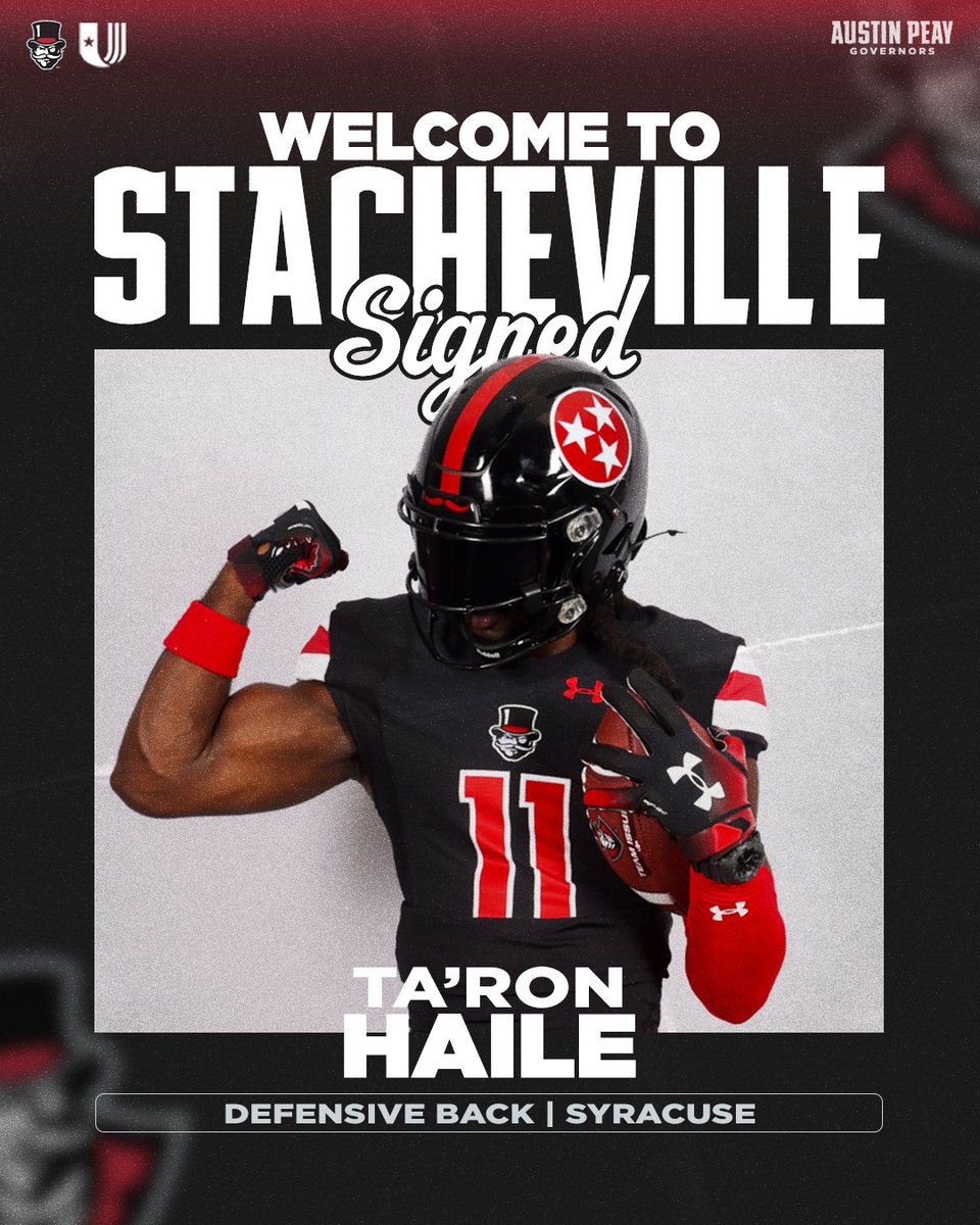 𝗦𝗠𝗔𝗦𝗛! 𝗕𝗔𝗡𝗚! 𝟮𝟬𝟮𝟲! 🎩🏈

✍️ <a href="/taronh80/">Ta’Ron Haile ||</a>
📍 Millville, New Jersey
🔴 Defensive Back
⚫️ Syracuse

#SmashBang26 | #LetsGoPeay