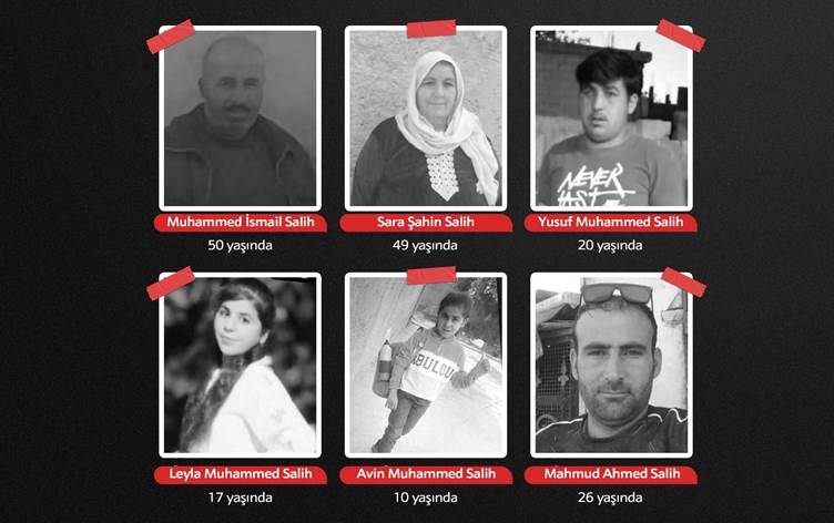 Rakka’dan kaçan Kürt aile HTŞ tarafından infaz edildi: 6 ölü, 6 yaralı

🔴HTŞ'nin ele geçirdiği Rakka'dan Hasake'ye  kaçmaya çalışan 12 kişilik Kürt aile yolda durdurularak vahşice katledildi.

 Kürt oldukları öğrenilince kurşun yağmuruna tutulan aileden 6 kişinin hayatını