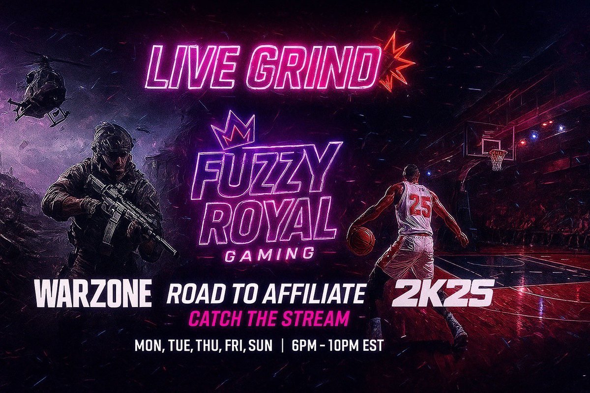 fuzzyroyalgamin's tweet image. “When FuzzyRoyal Turns BO7 Into a Glitch Show 💥 #BO7 #FuzzyRoyalGaming”
Caption:
They said Black Ops 7 was tough… I made it neon 😎💀
#Gaming #CallOfDuty #BO7 #Streamer #NeonGlitch