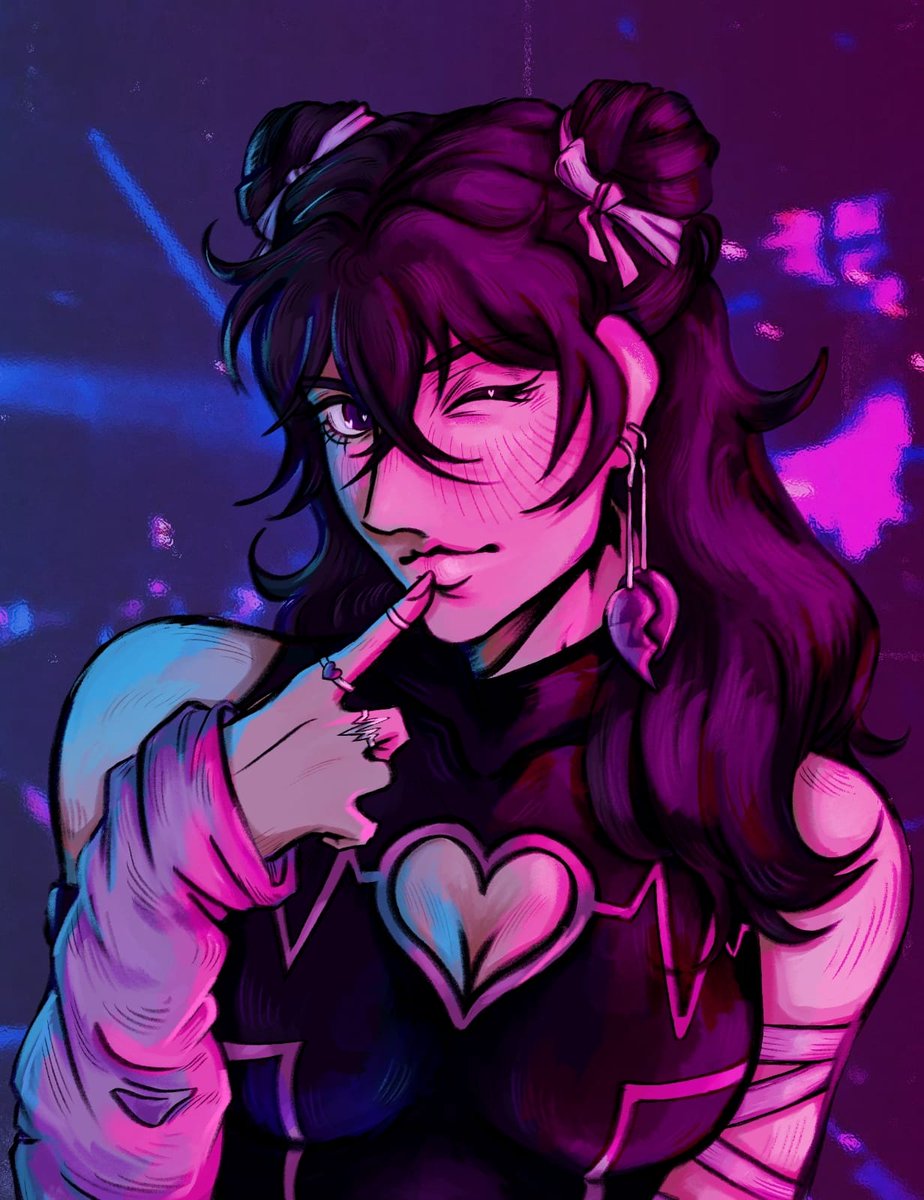 Unfriel's tweet photo. Semi rendered bust up done for @dianadandelion2 !!! Thank you so much for commissioning me dear!!! 
(⁠≧⁠▽⁠≦⁠) https://t.co/NIStsFOWyT