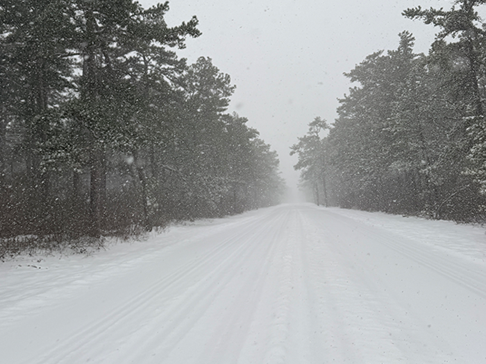 ⚠️ After about 7 inches of snow, conditions have worsened as freezing rain moves in. Officials warn roads that look wet or clear may actually be coated in dangerous ice — especially bridges, side streets, and overpasses. ❄️ jerseyshoreonline.com/ocean-county/s…